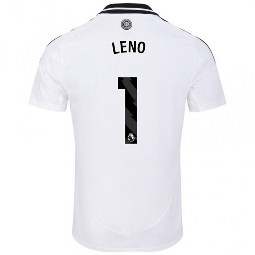 Kinderen Bernd Leno #1 Wit Thuisshirt Thuistenue 2024/25 T-Shirt