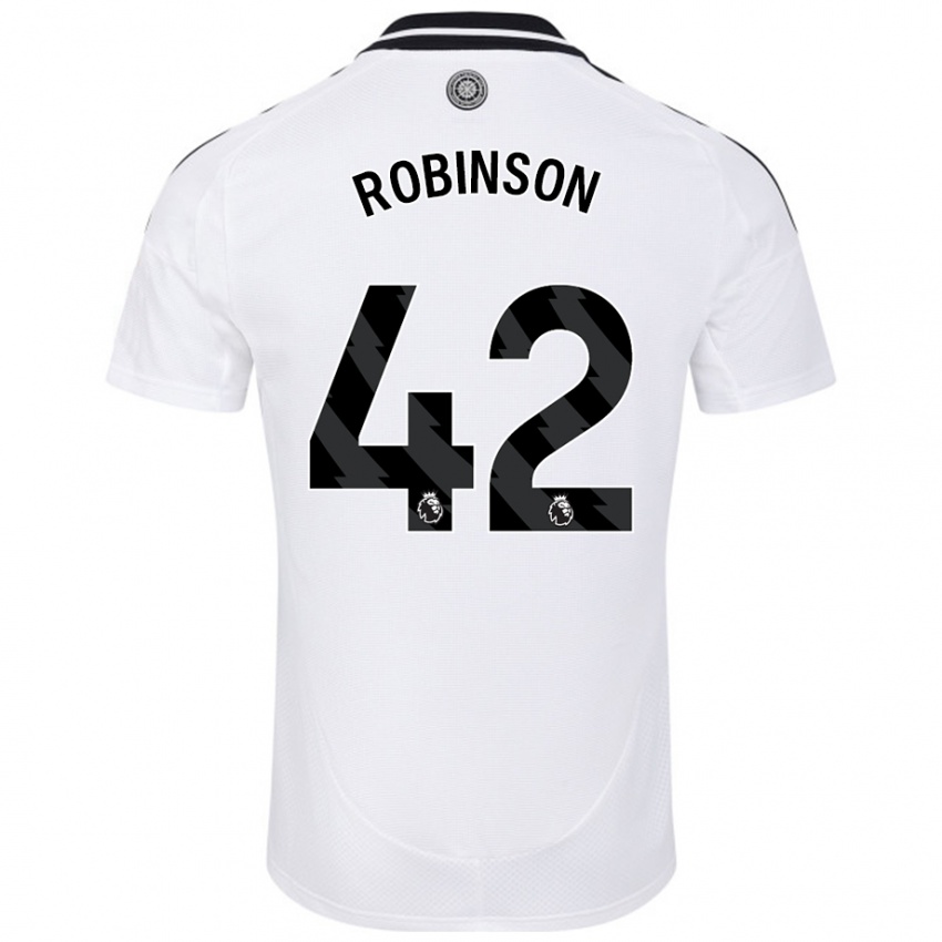 Kinderen Charlie Robinson #42 Wit Thuisshirt Thuistenue 2024/25 T-Shirt