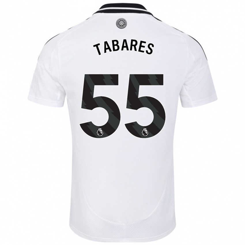 Kinderen Samuel Tabares #55 Wit Thuisshirt Thuistenue 2024/25 T-Shirt