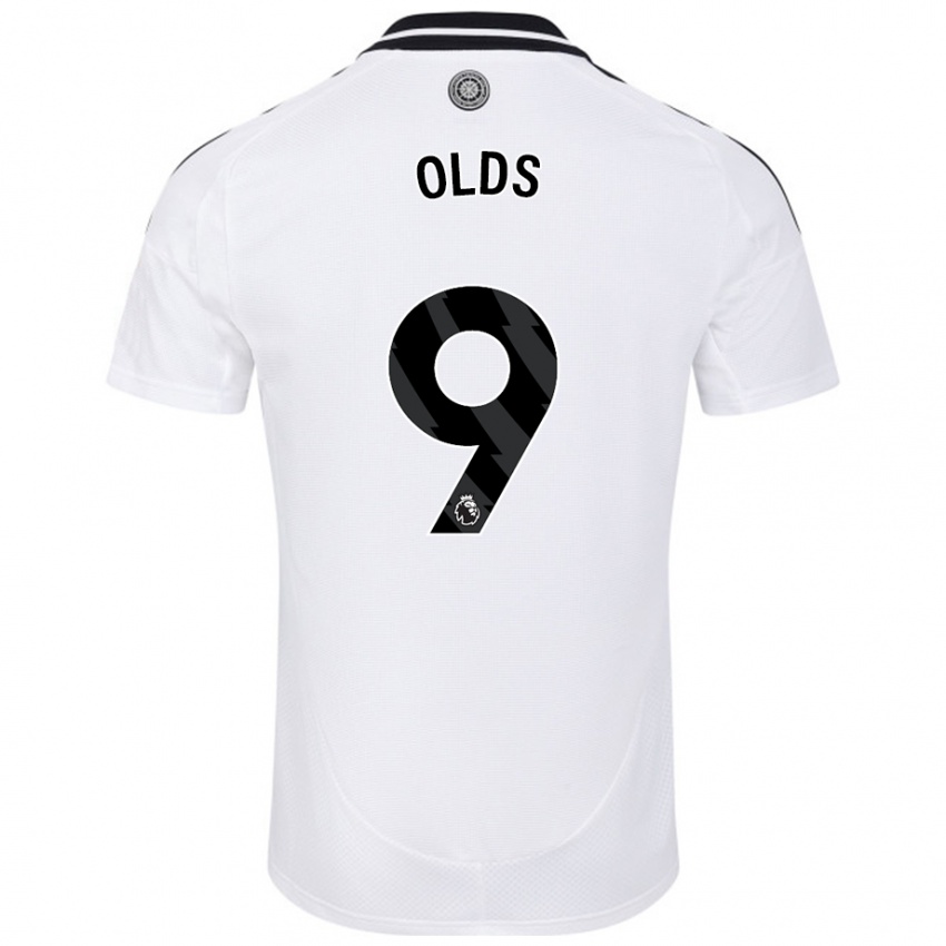 Kinderen Ellie Olds #9 Wit Thuisshirt Thuistenue 2024/25 T-Shirt