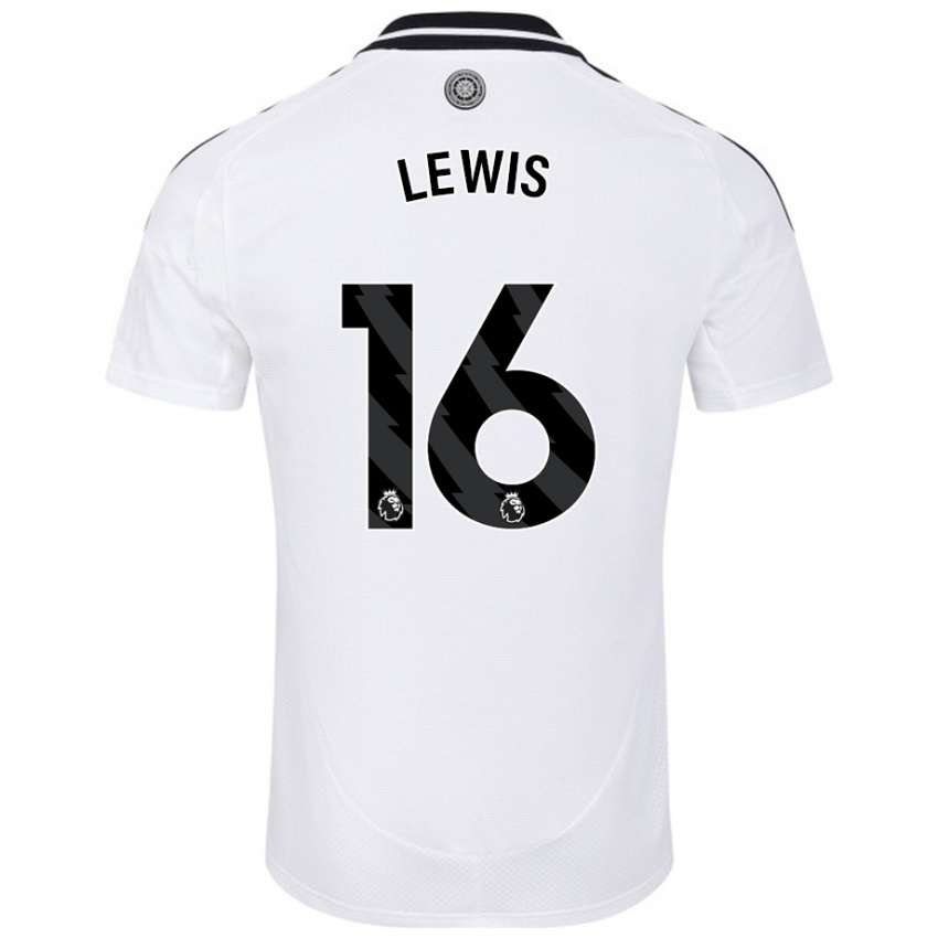 Kinderen Milla Lewis #16 Wit Thuisshirt Thuistenue 2024/25 T-Shirt