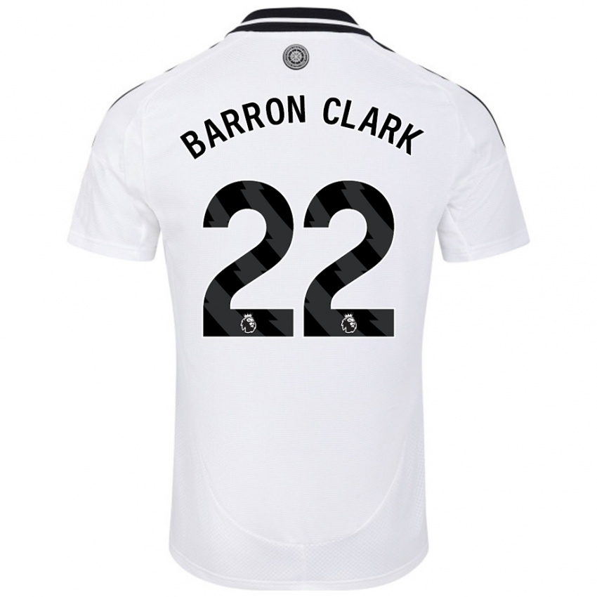 Kinderen Betty Barron-Clark #22 Wit Thuisshirt Thuistenue 2024/25 T-Shirt