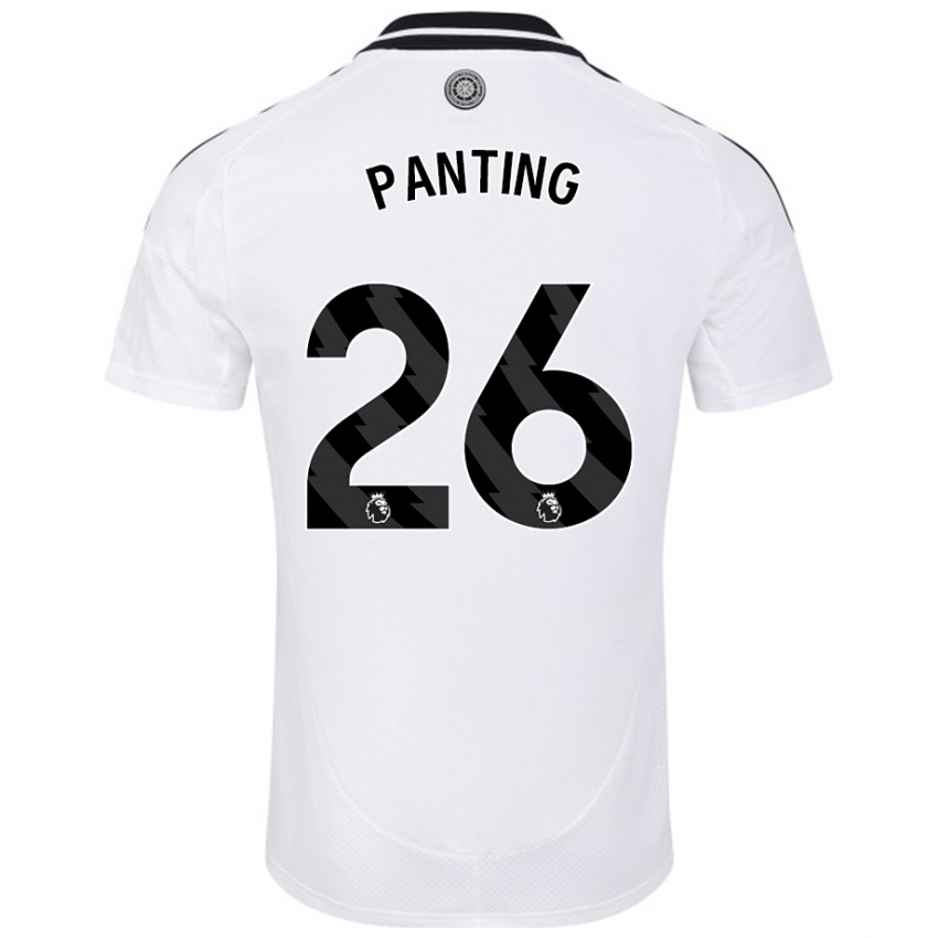 Kinderen Rachel Panting #26 Wit Thuisshirt Thuistenue 2024/25 T-Shirt