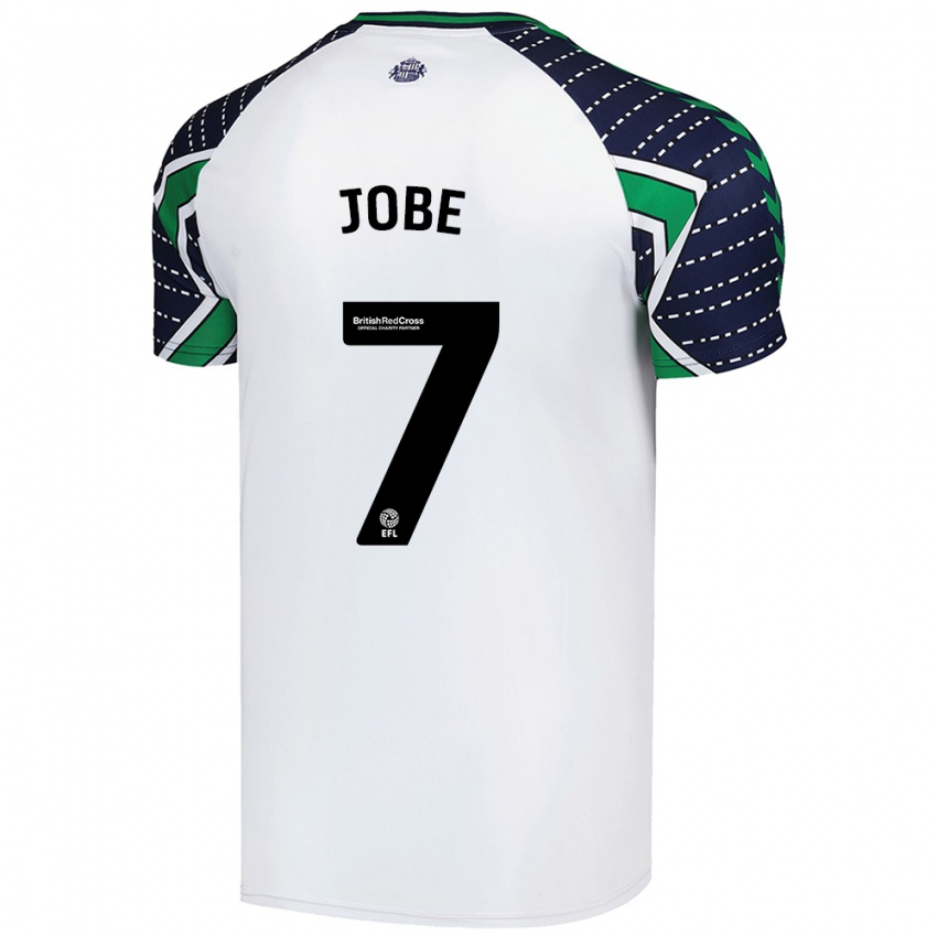 Kinderen Jobe Bellingham #7 Wit Uitshirt Uittenue 2024/25 T-Shirt