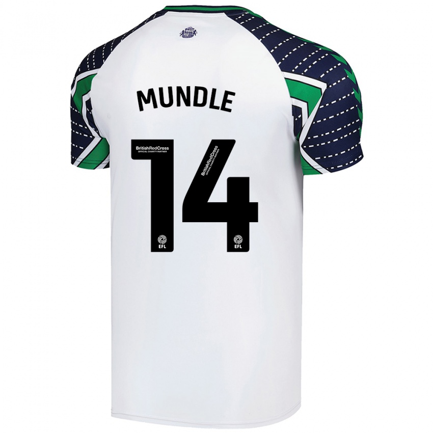 Kinderen Romaine Mundle #14 Wit Uitshirt Uittenue 2024/25 T-Shirt