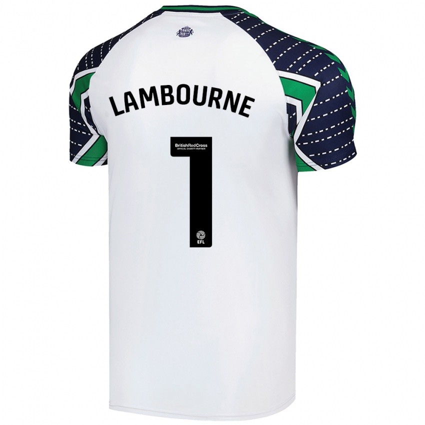 Kinderen Demi Lambourne #1 Wit Uitshirt Uittenue 2024/25 T-Shirt