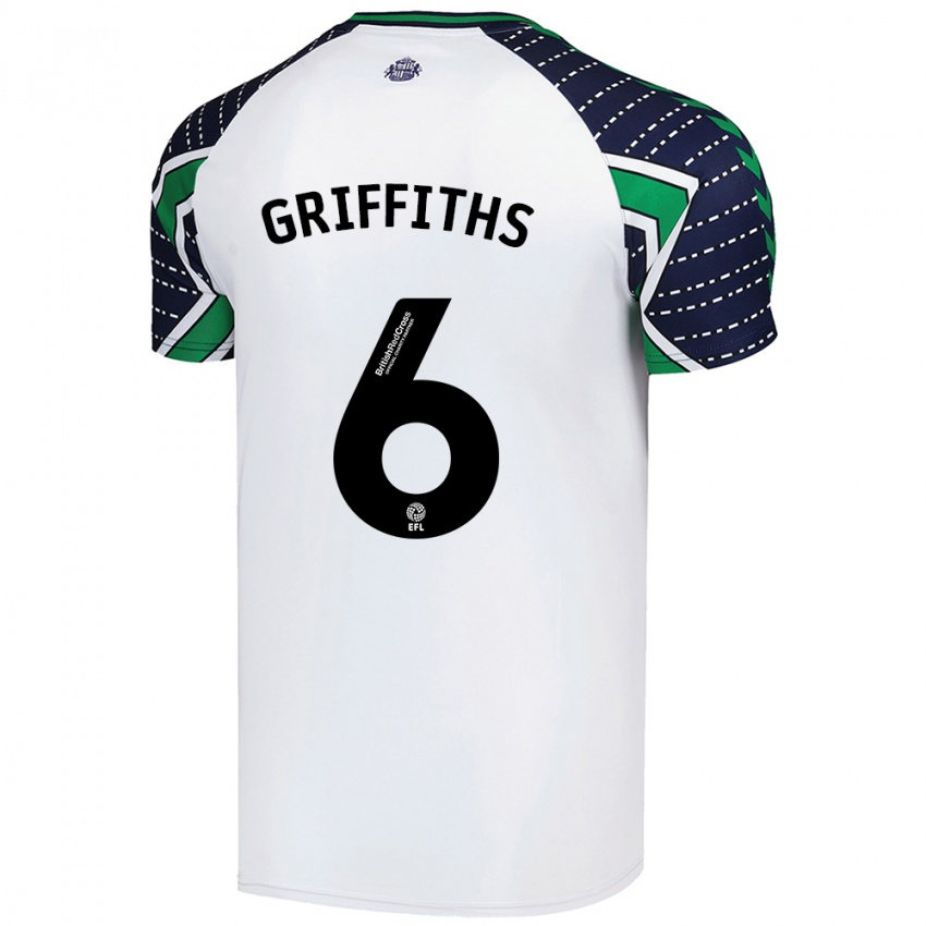 Kinderen Louise Griffiths #6 Wit Uitshirt Uittenue 2024/25 T-Shirt