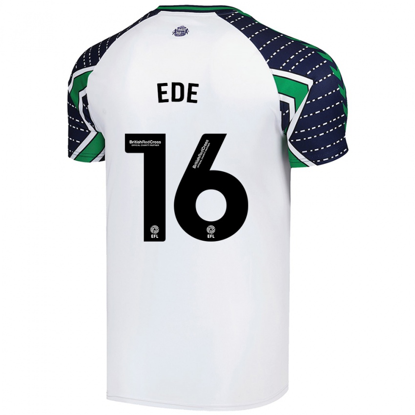 Kinderen Grace Ede #16 Wit Uitshirt Uittenue 2024/25 T-Shirt