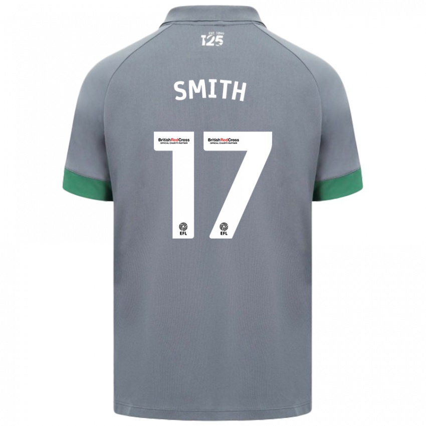 Kinderen Hollie Smith #17 Donkergrijs Uitshirt Uittenue 2024/25 T-Shirt