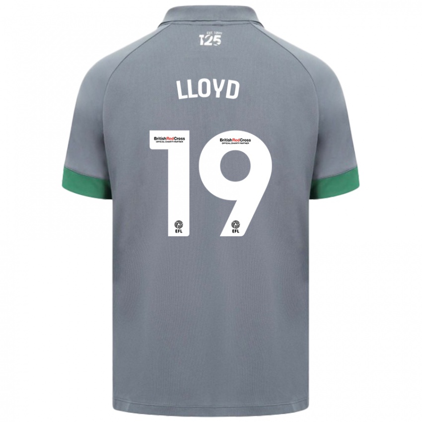 Kinderen Madison Lloyd #19 Donkergrijs Uitshirt Uittenue 2024/25 T-Shirt