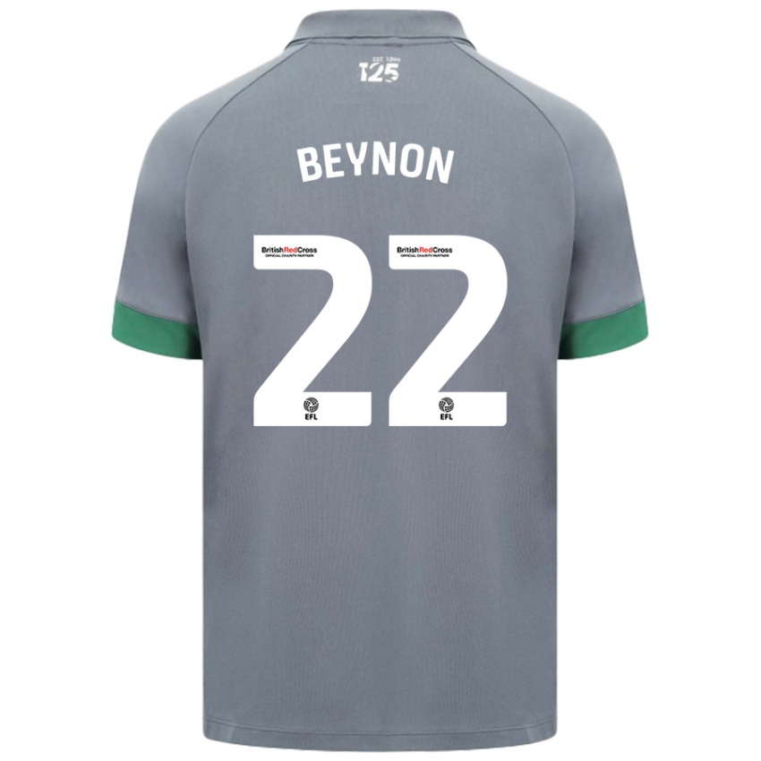 Kinderen Emma Beynon #22 Donkergrijs Uitshirt Uittenue 2024/25 T-Shirt