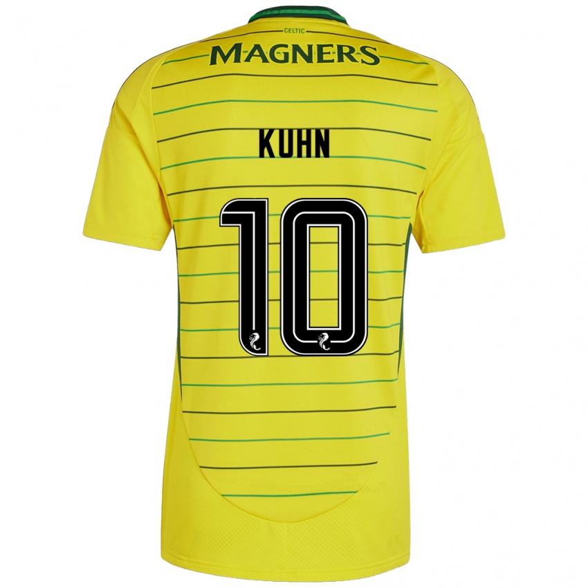 Kinderen Nicolas Kühn #10 Geel Uitshirt Uittenue 2024/25 T-Shirt