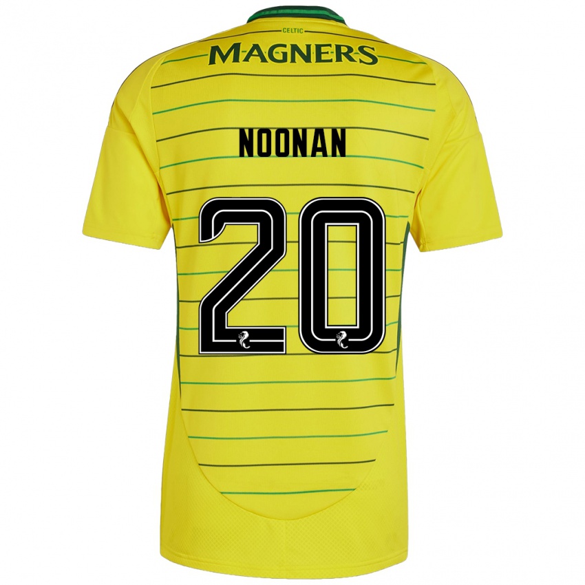 Kinderen Saoirse Noonan #20 Geel Uitshirt Uittenue 2024/25 T-Shirt