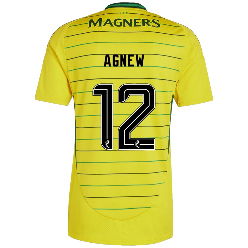 Kinderen Murphy Agnew #12 Geel Uitshirt Uittenue 2024/25 T-Shirt