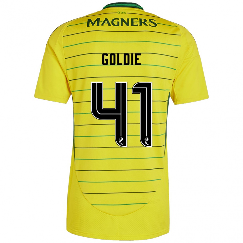 Kinderen Clare Goldie #41 Geel Uitshirt Uittenue 2024/25 T-Shirt