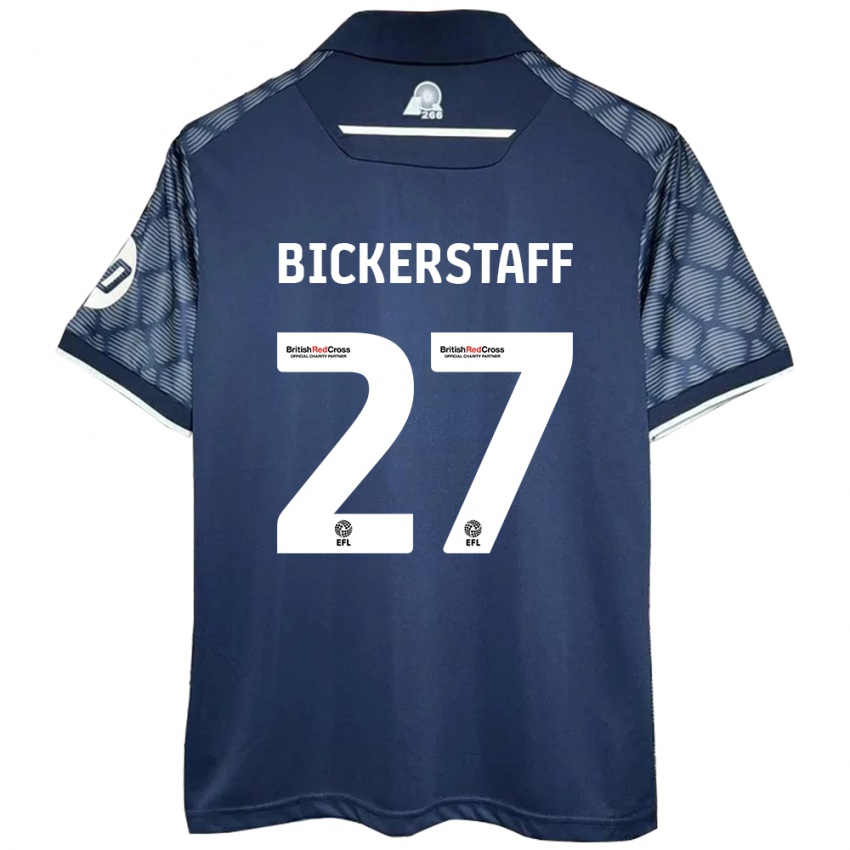 Kinderen Jake Bickerstaff #27 Zwart Uitshirt Uittenue 2024/25 T-Shirt