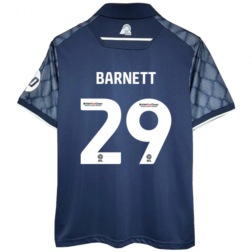 Kinderen Ryan Barnett #29 Zwart Uitshirt Uittenue 2024/25 T-Shirt