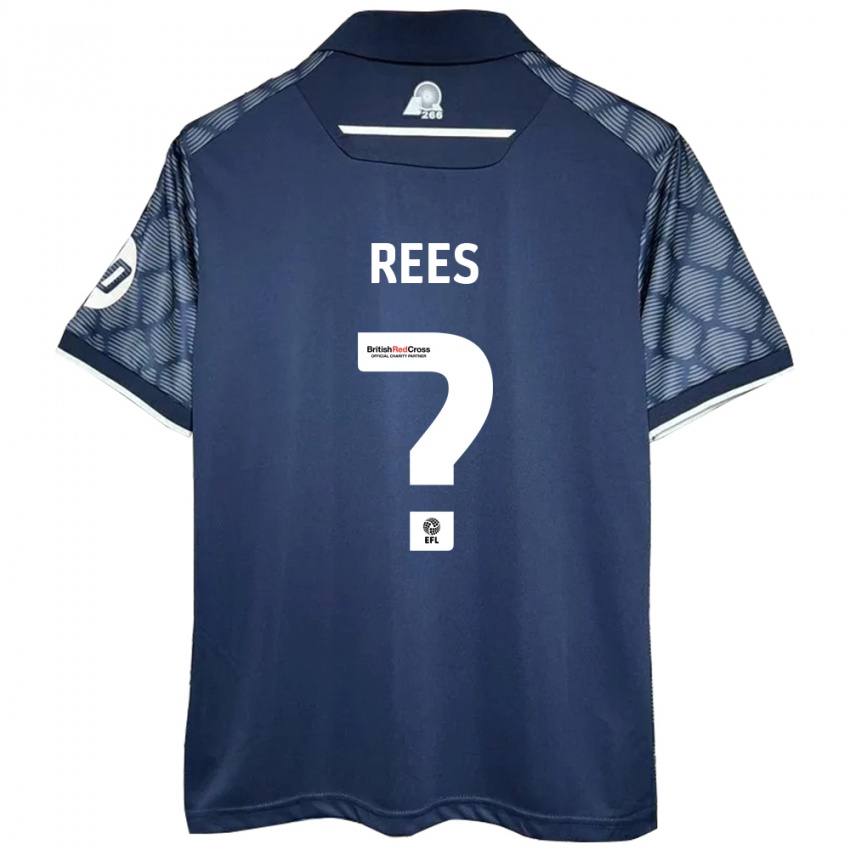 Kinderen Joe Rees #0 Zwart Uitshirt Uittenue 2024/25 T-Shirt