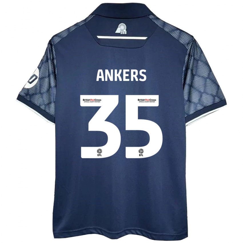 Kinderen Chloe Ankers #35 Zwart Uitshirt Uittenue 2024/25 T-Shirt