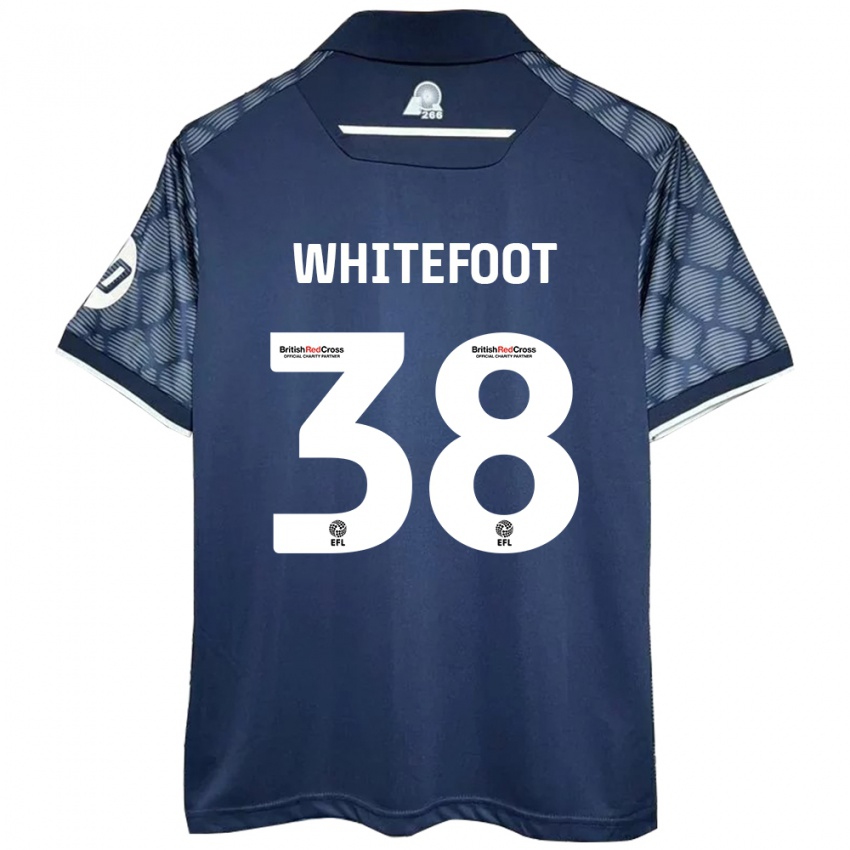 Kinderen Lily Whitefoot #38 Zwart Uitshirt Uittenue 2024/25 T-Shirt