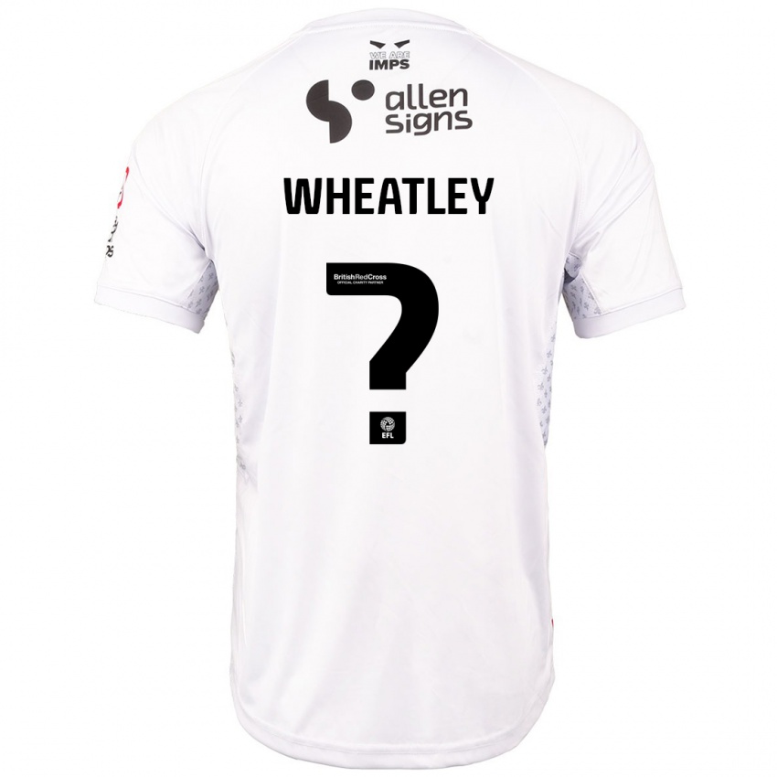 Kinderen Kyrell Wheatley #0 Rood Wit Uitshirt Uittenue 2024/25 T-Shirt