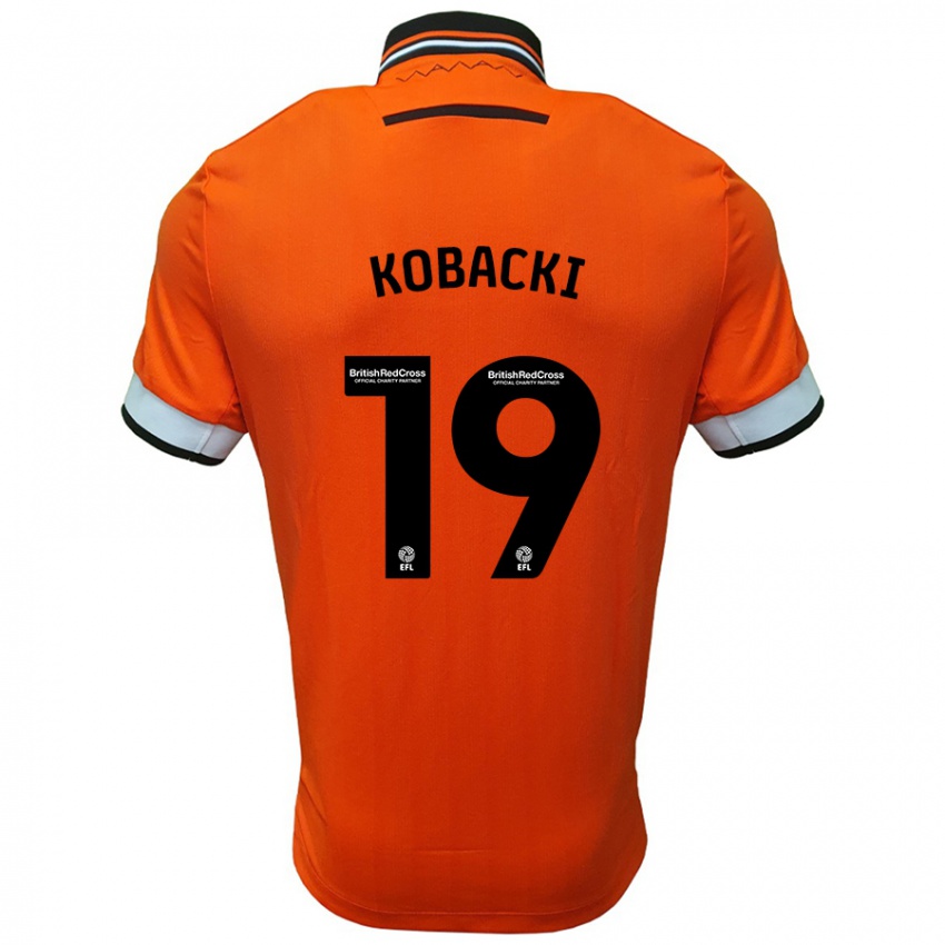 Kinderen Olaf Kobacki #19 Oranje Wit Uitshirt Uittenue 2024/25 T-Shirt