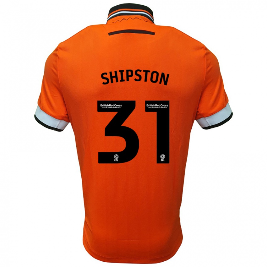 Kinderen Rio Shipston #31 Oranje Wit Uitshirt Uittenue 2024/25 T-Shirt