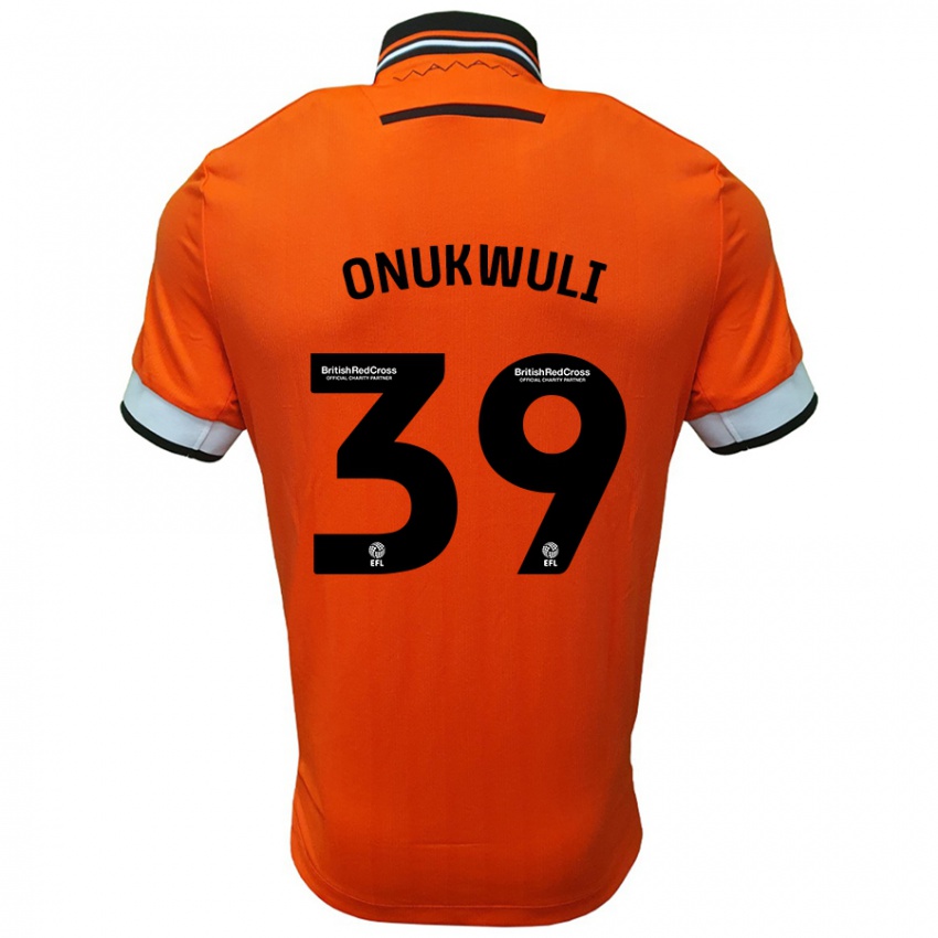 Kinderen Favour Onukwuli #39 Oranje Wit Uitshirt Uittenue 2024/25 T-Shirt