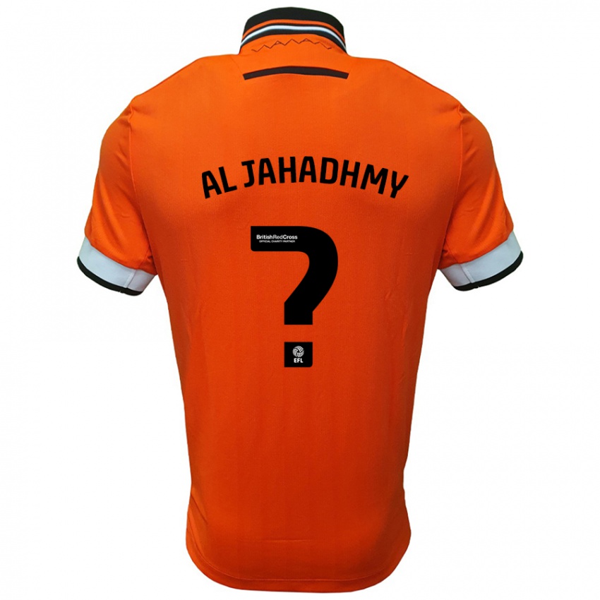 Kinderen Murtadha Al-Jahadhmy #0 Oranje Wit Uitshirt Uittenue 2024/25 T-Shirt