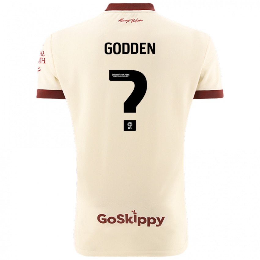 Kinderen Freddie Godden #0 Crèmewit Uitshirt Uittenue 2024/25 T-Shirt