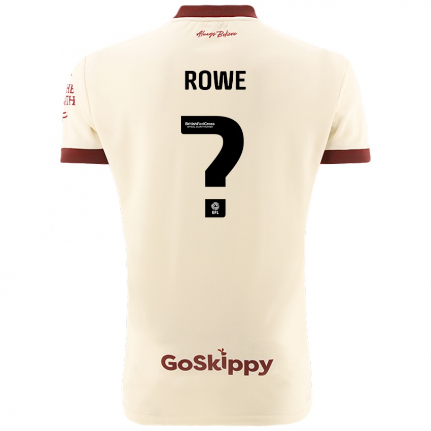 Kinderen Romani Rowe #0 Crèmewit Uitshirt Uittenue 2024/25 T-Shirt