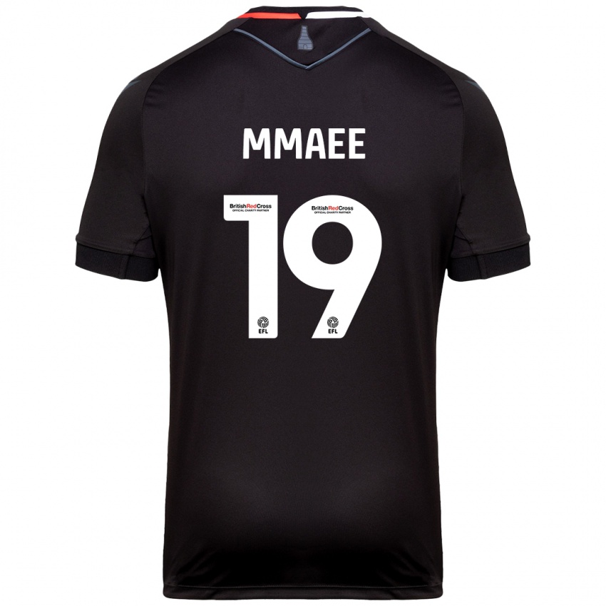 Kinderen Ryan Mmaee #19 Zwart Uitshirt Uittenue 2024/25 T-Shirt