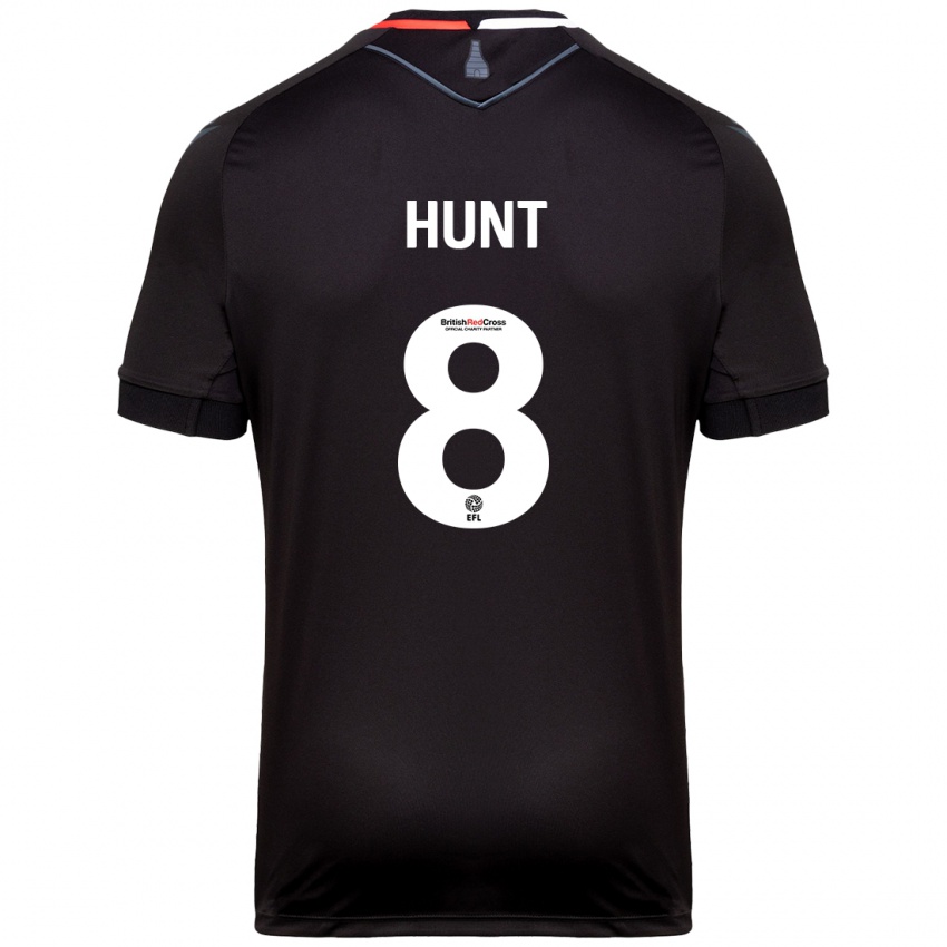 Kinderen Abby Hunt #8 Zwart Uitshirt Uittenue 2024/25 T-Shirt