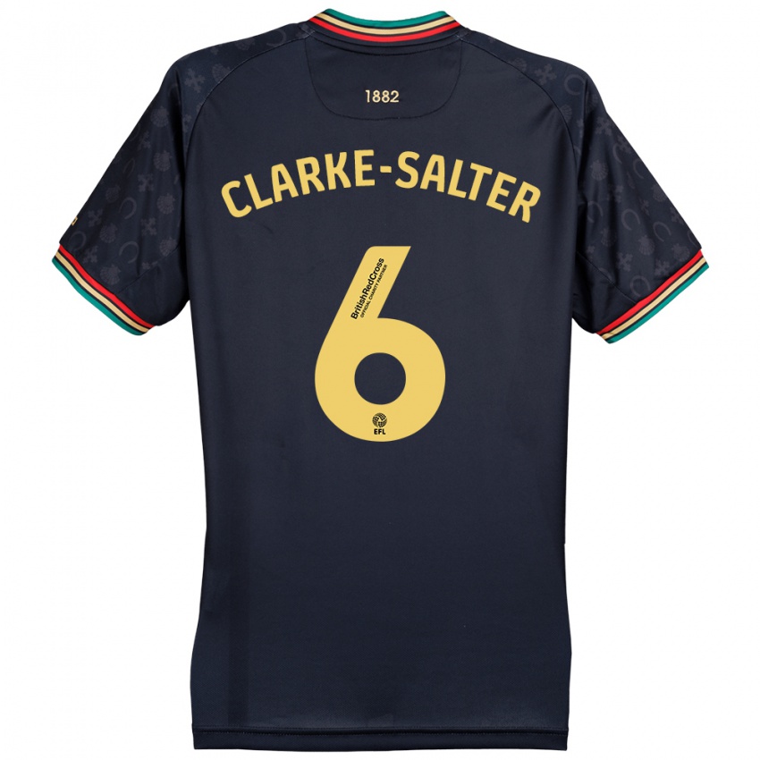 Kinderen Jake Clarke-Salter #6 Donker Marineblauw Uitshirt Uittenue 2024/25 T-Shirt