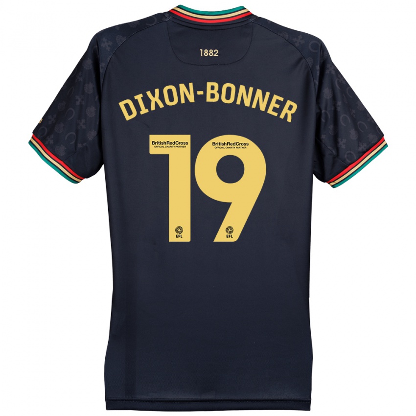 Kinderen Elijah Dixon-Bonner #19 Donker Marineblauw Uitshirt Uittenue 2024/25 T-Shirt