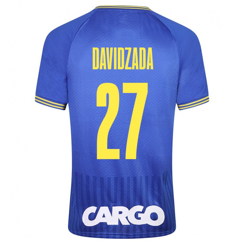 Kinderen Ofir Davidzada #27 Wit Uitshirt Uittenue 2024/25 T-Shirt