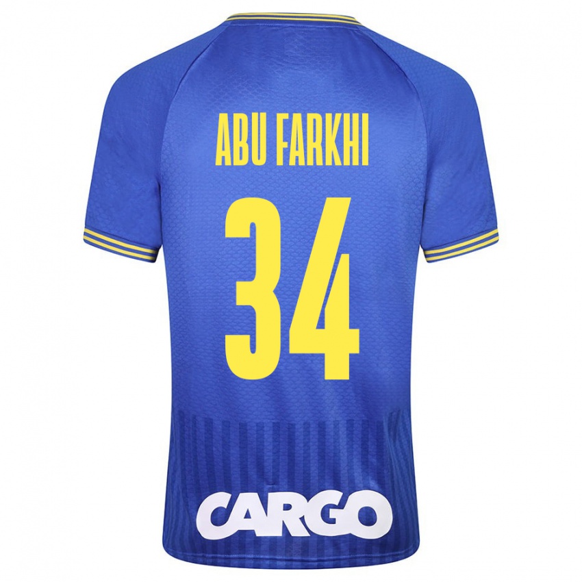 Kinderen Sayed Abu Farkhi #34 Wit Uitshirt Uittenue 2024/25 T-Shirt