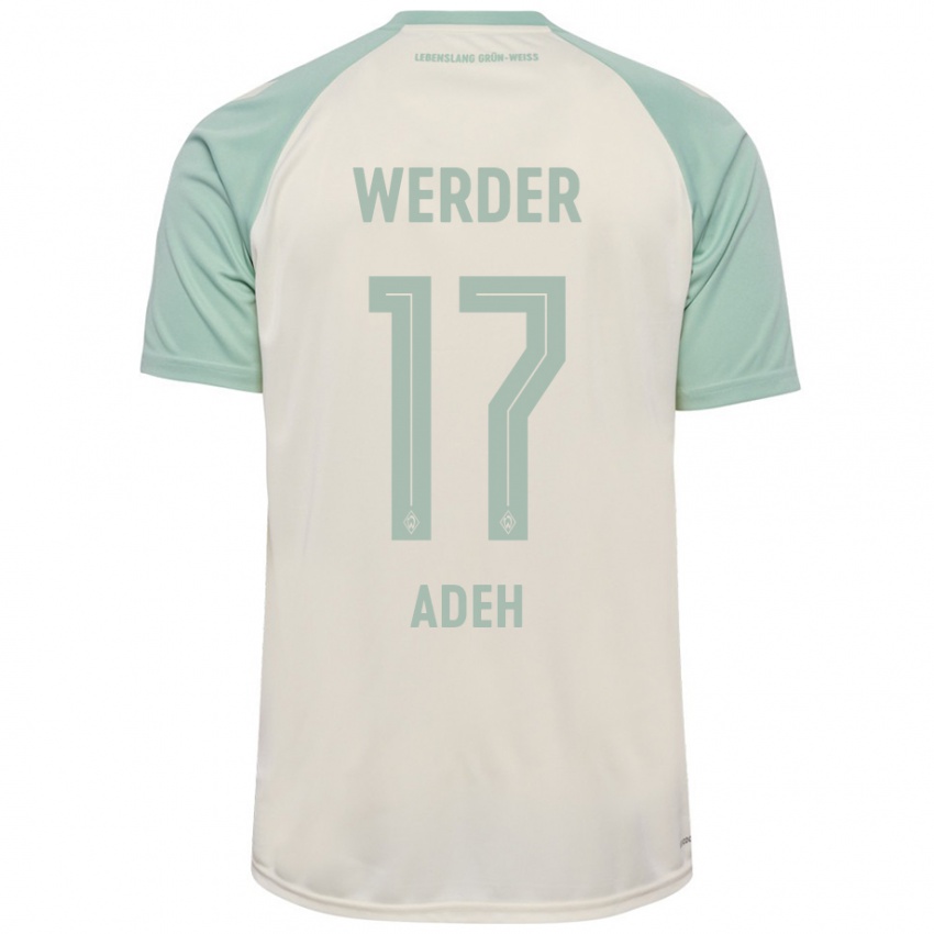 Kinderen Bob-Ignatius Adeh #17 Off-White Lichtgroen Uitshirt Uittenue 2024/25 T-Shirt