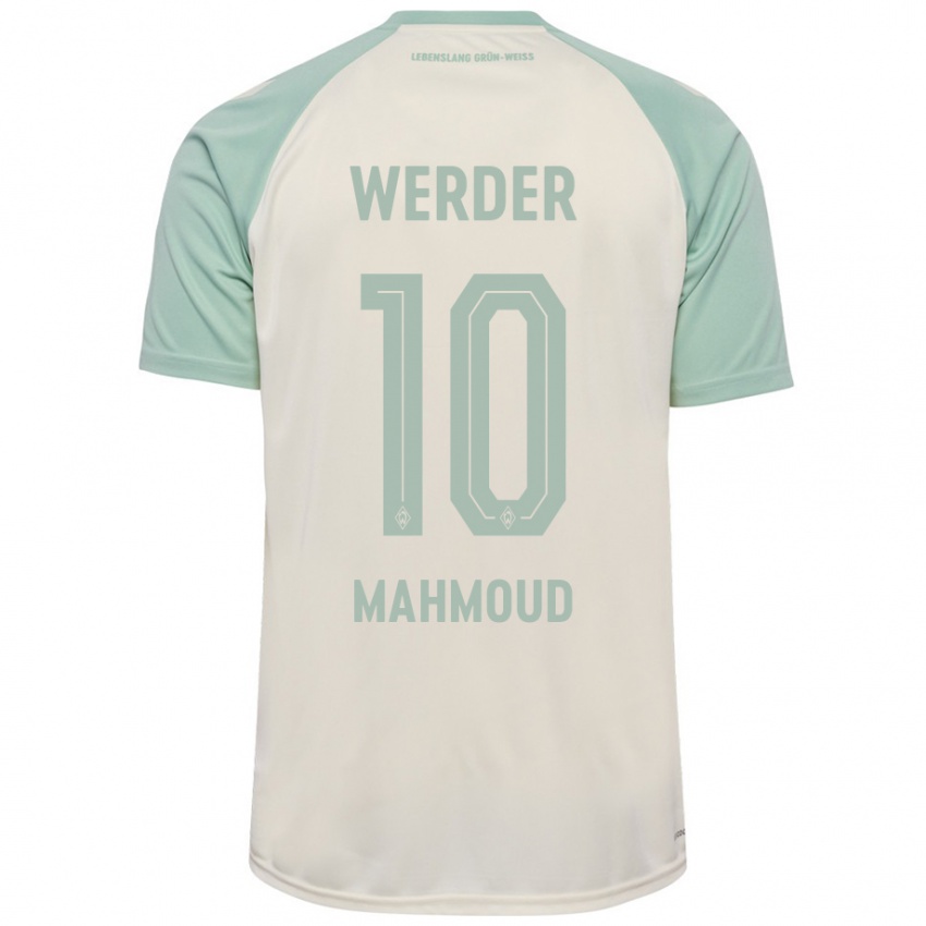 Kinderen Tuana Mahmoud #10 Off-White Lichtgroen Uitshirt Uittenue 2024/25 T-Shirt