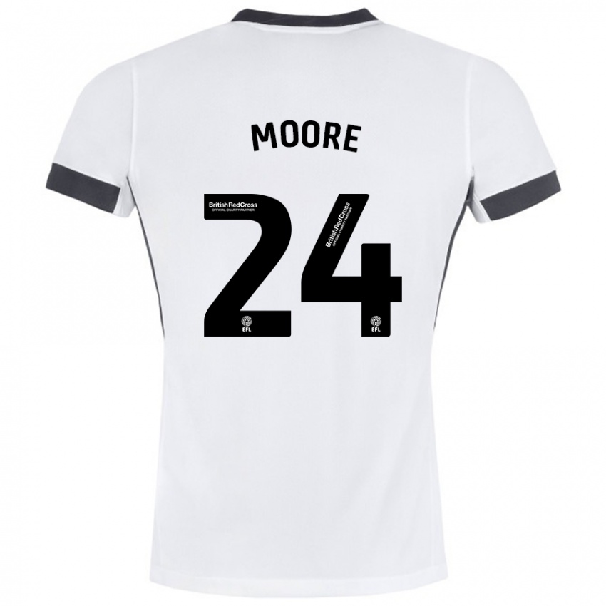 Kinderen Jade Ellis Moore #24 Wit Zwart Uitshirt Uittenue 2024/25 T-Shirt