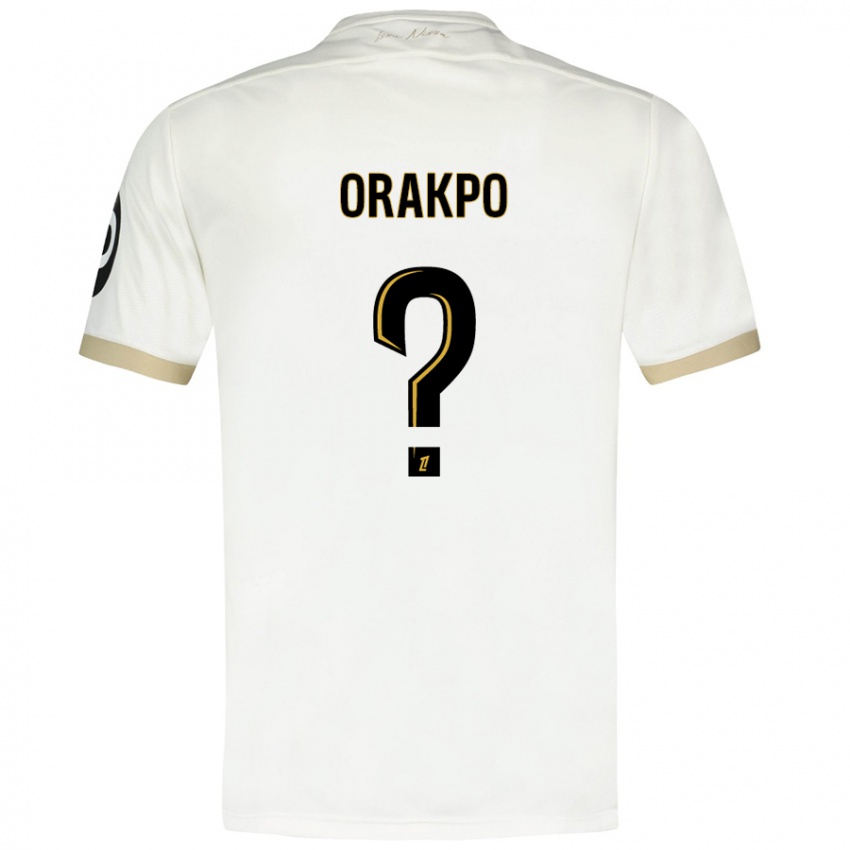 Kinderen Victor Orakpo #0 Wit Goud Uitshirt Uittenue 2024/25 T-Shirt