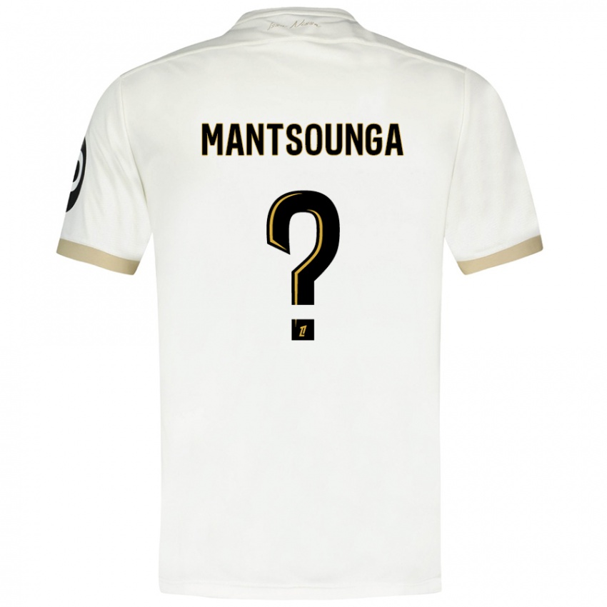 Kinderen Brad-Hamilton Mantsounga #0 Wit Goud Uitshirt Uittenue 2024/25 T-Shirt