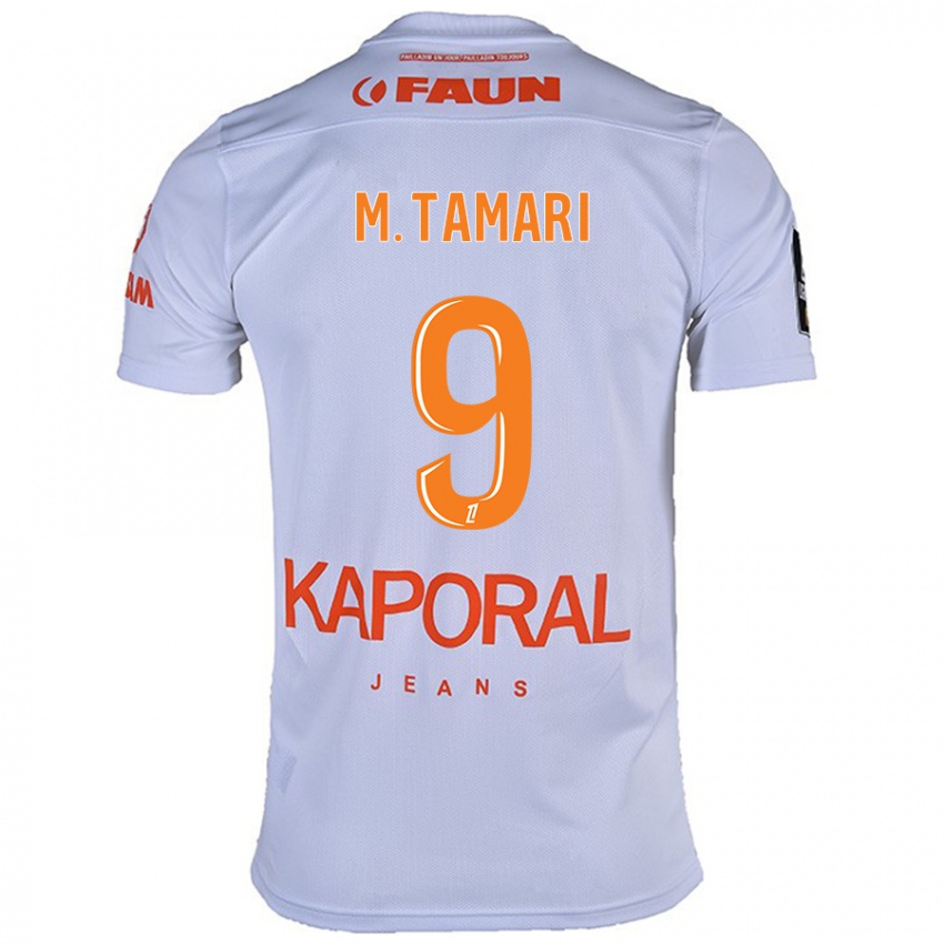 Kinderen Mousa Tamari #9 Wit Uitshirt Uittenue 2024/25 T-Shirt