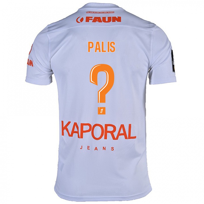 Kinderen Ella Palis #0 Wit Uitshirt Uittenue 2024/25 T-Shirt