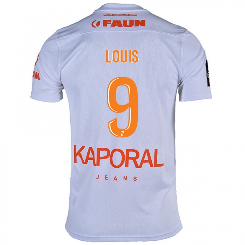 Kinderen Kethna Louis #9 Wit Uitshirt Uittenue 2024/25 T-Shirt