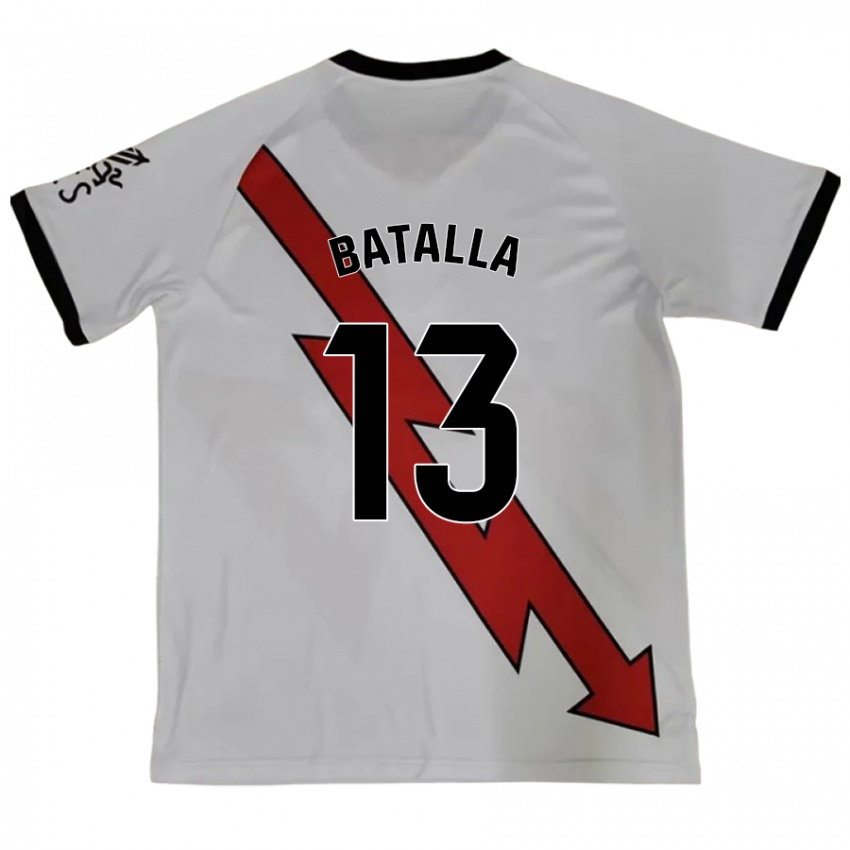 Kinderen Augusto Batalla #13 Rood Uitshirt Uittenue 2024/25 T-Shirt