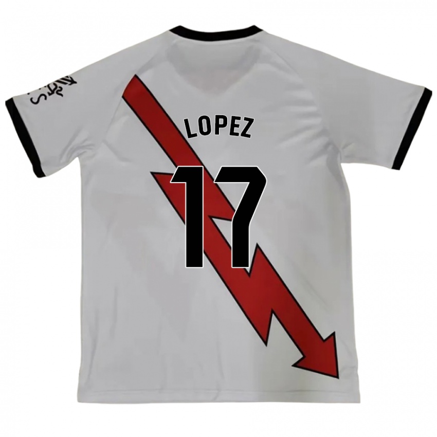 Kinderen Unai López #17 Rood Uitshirt Uittenue 2024/25 T-Shirt