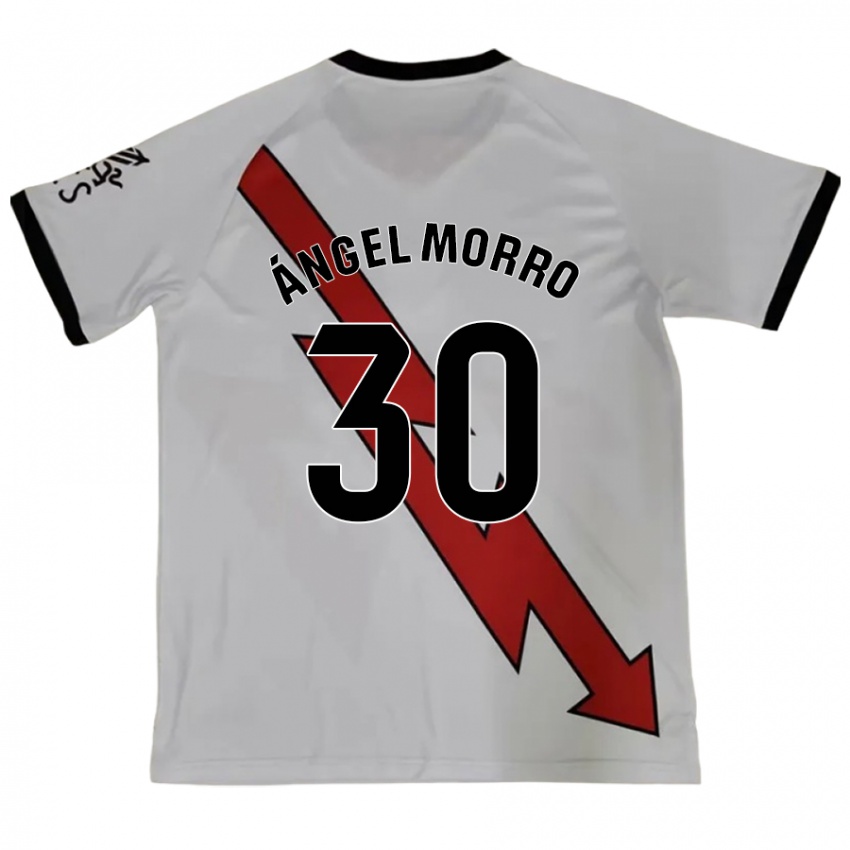 Kinderen Miguel Ángel Morro #30 Rood Uitshirt Uittenue 2024/25 T-Shirt