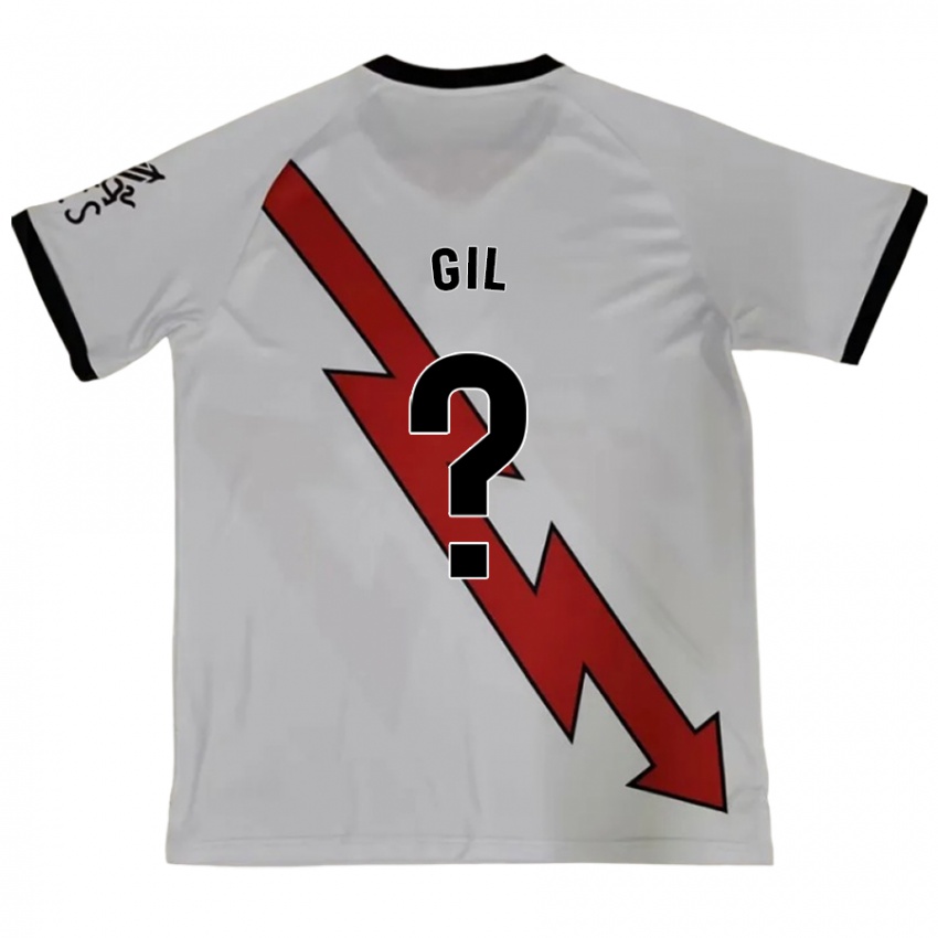 Kinderen Juanpe Gil #0 Rood Uitshirt Uittenue 2024/25 T-Shirt