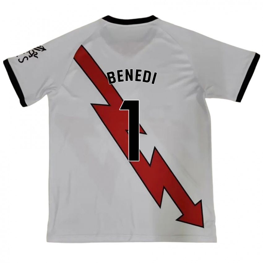 Kinderen Miguel Benedi #1 Rood Uitshirt Uittenue 2024/25 T-Shirt